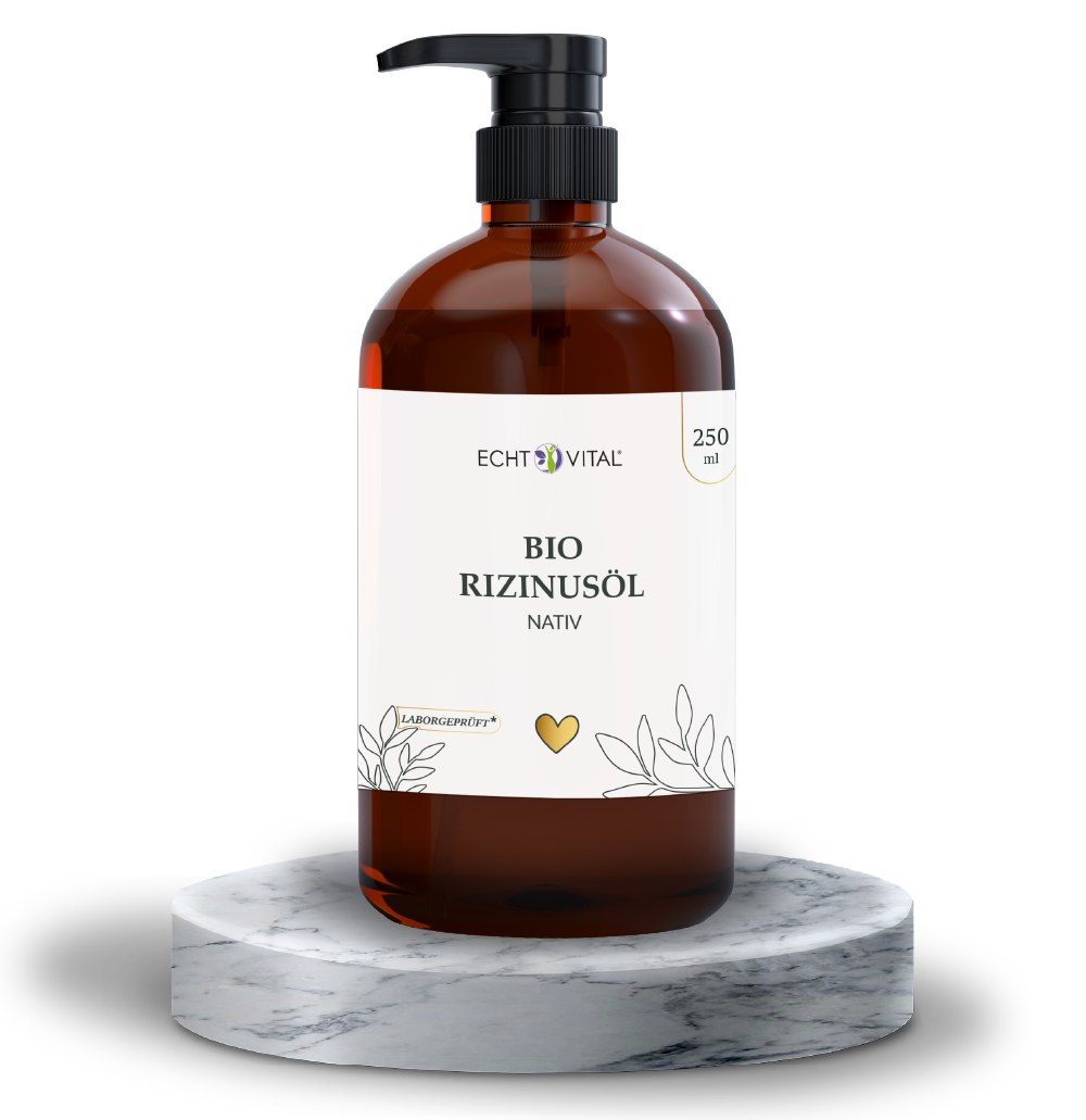 Bio Rizinusöl - 1 Flasche mit 250 ml - Jetzt neu!